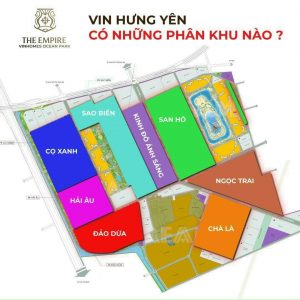 8 Phân khu dự án Vinhomes Hưng Yên