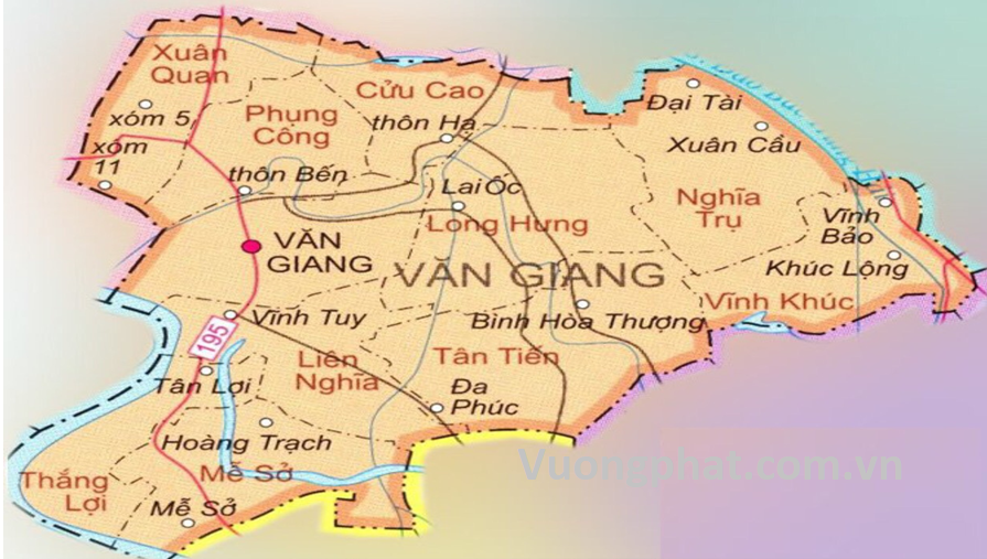 Quy hoạch Văn Giang Hưng Yên